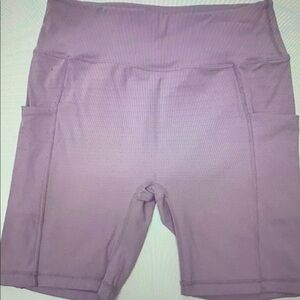Women's Athletic Shorts in Lavender